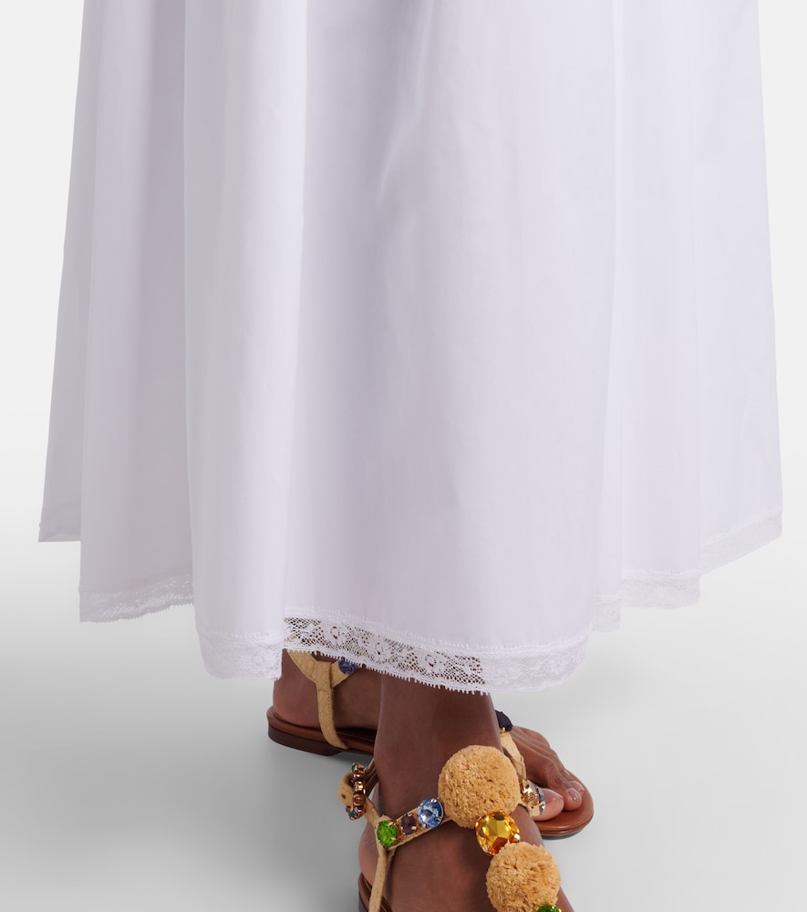 Dolce&Gabbana Cotton Poplin Midi