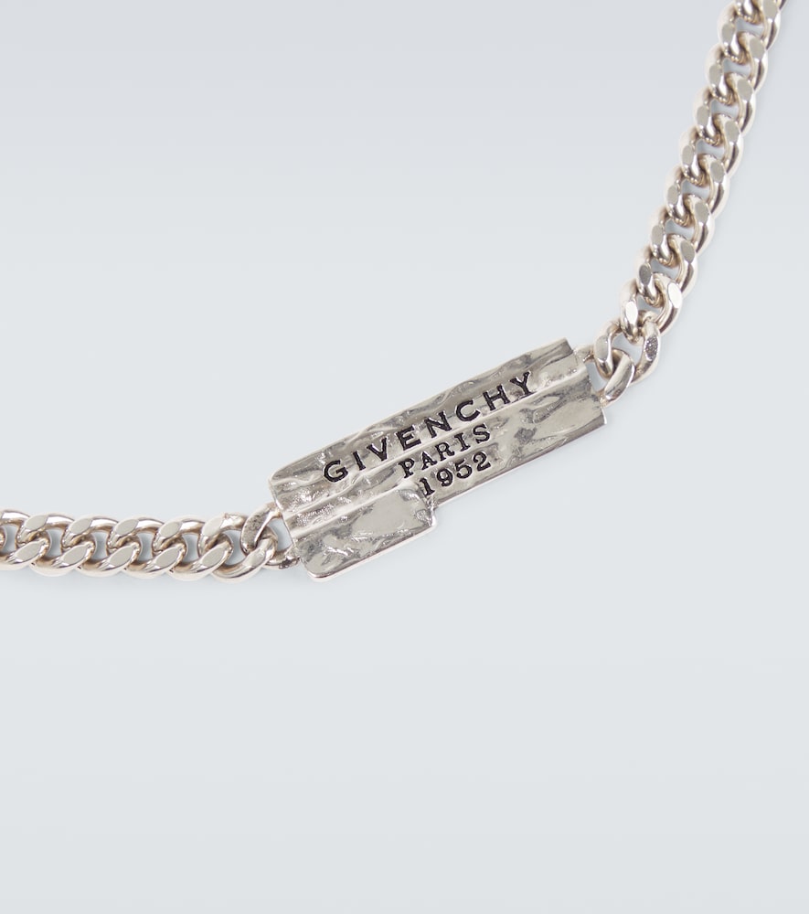  Givenchy Givenchy Enamel Chain Necklace 