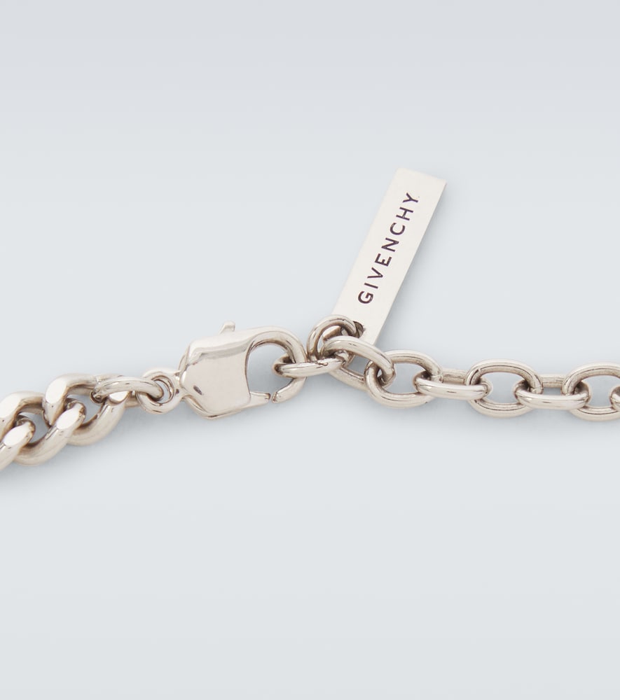  Givenchy Givenchy Enamel Chain Necklace 