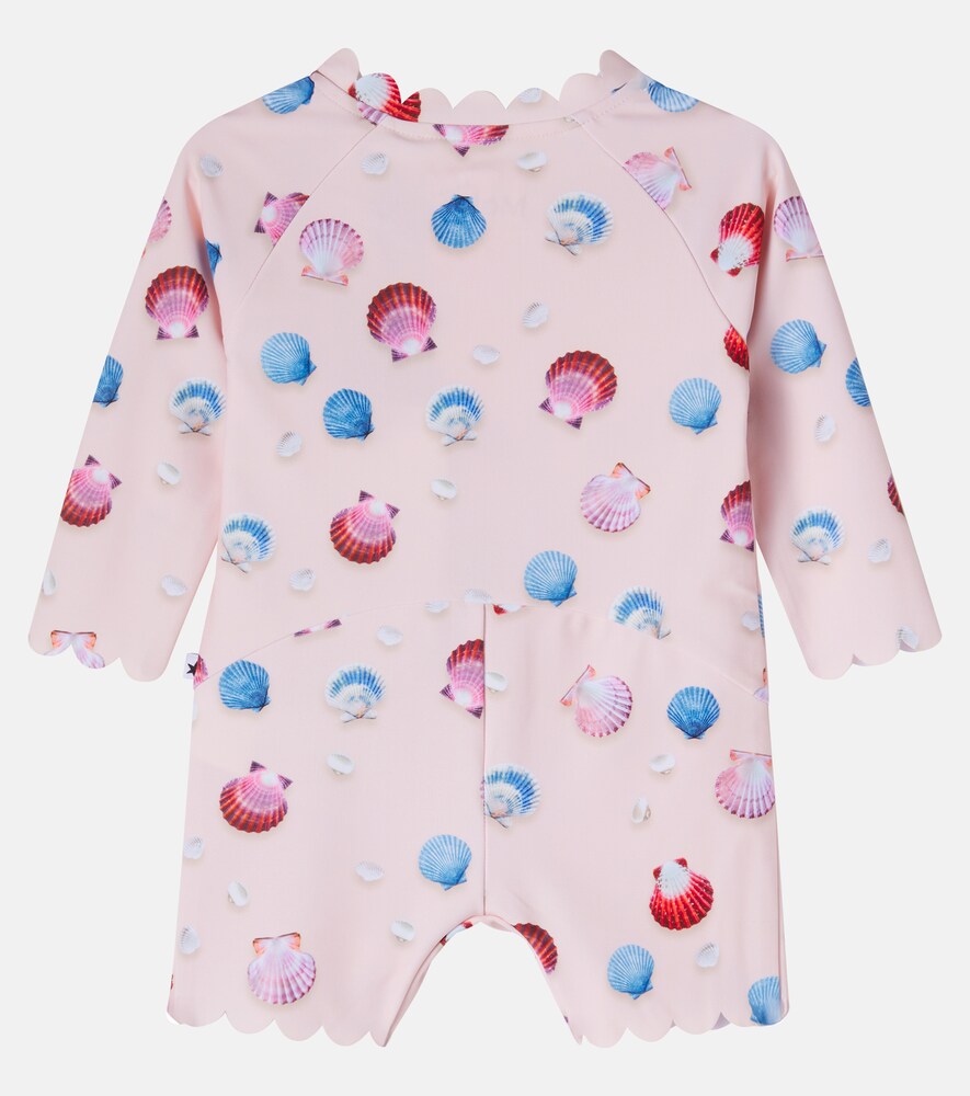  Molo Molo Baby Nigella Printed Rashguard Swimsuit 