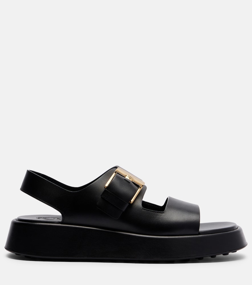  Tod's Tod's Plateausandalen Aus Leder 