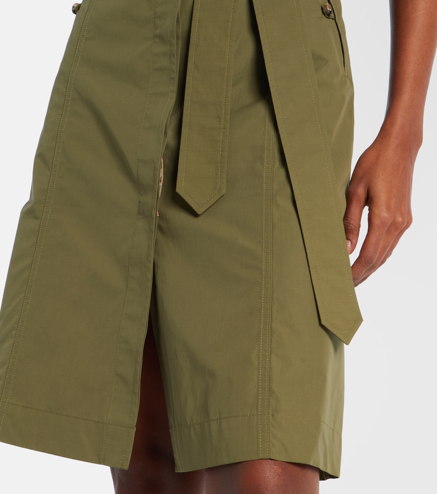  Burberry Burberry Hemdblusenkleid Aus Baumwolle 