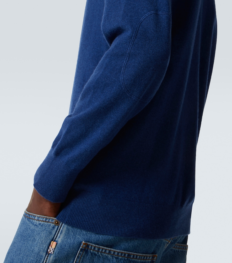  Arch4 Arch4 Mr Fenchurch Cashmere Half-zip Sweater 