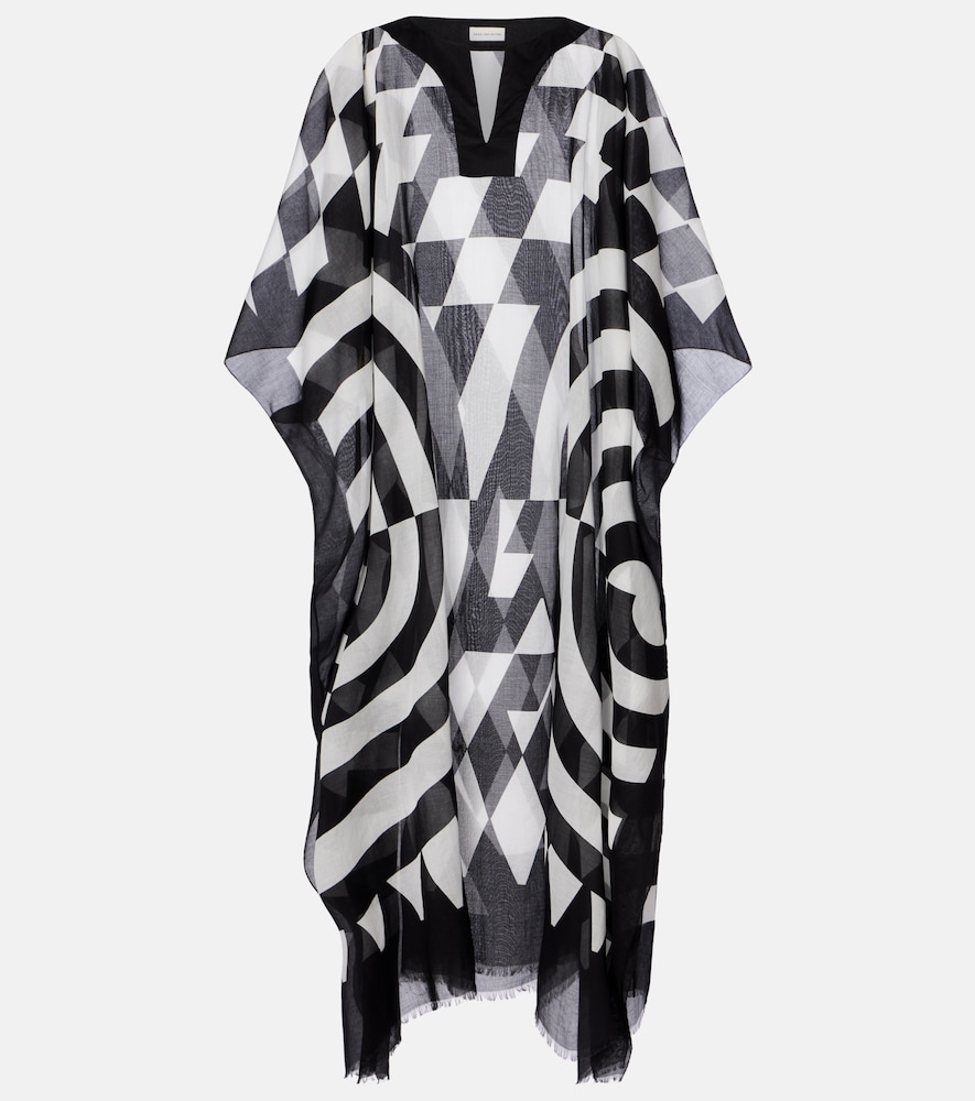 Dries Van Noten Dries Van Noten Printed cotton kaftan　ドリス ヴァン ノッテン プリント コットン カフタン