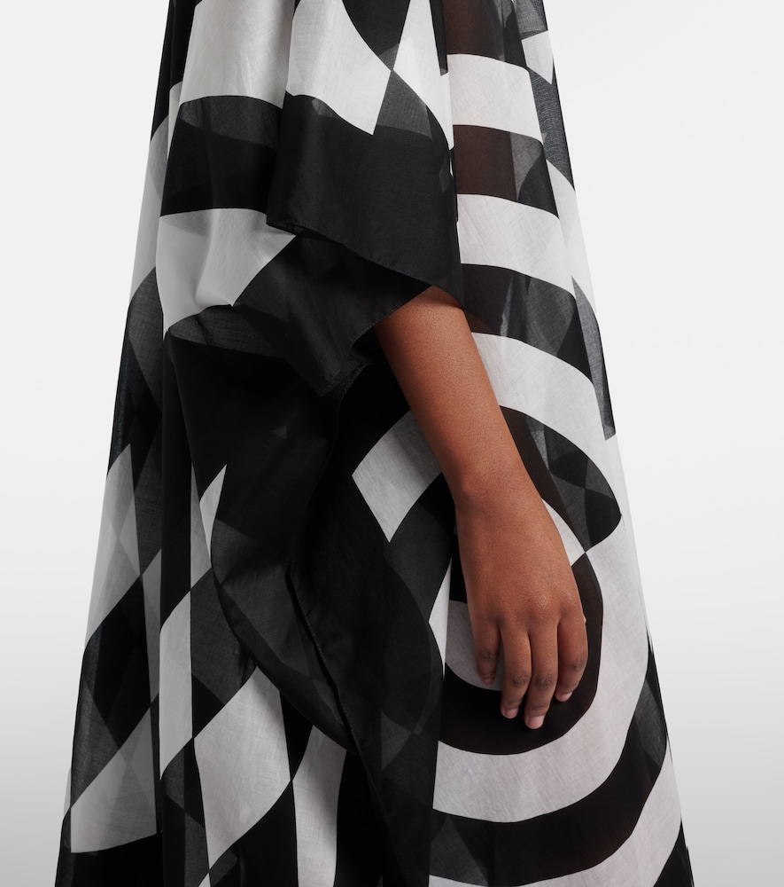  Dries Van Noten Dries Van Noten Printed Cotton Kaftan 