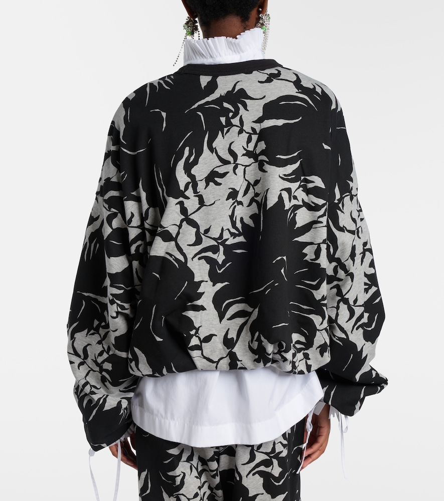  Dries Van Noten Dries Van Noten Sweatshirt Aus Baumwoll-jersey 