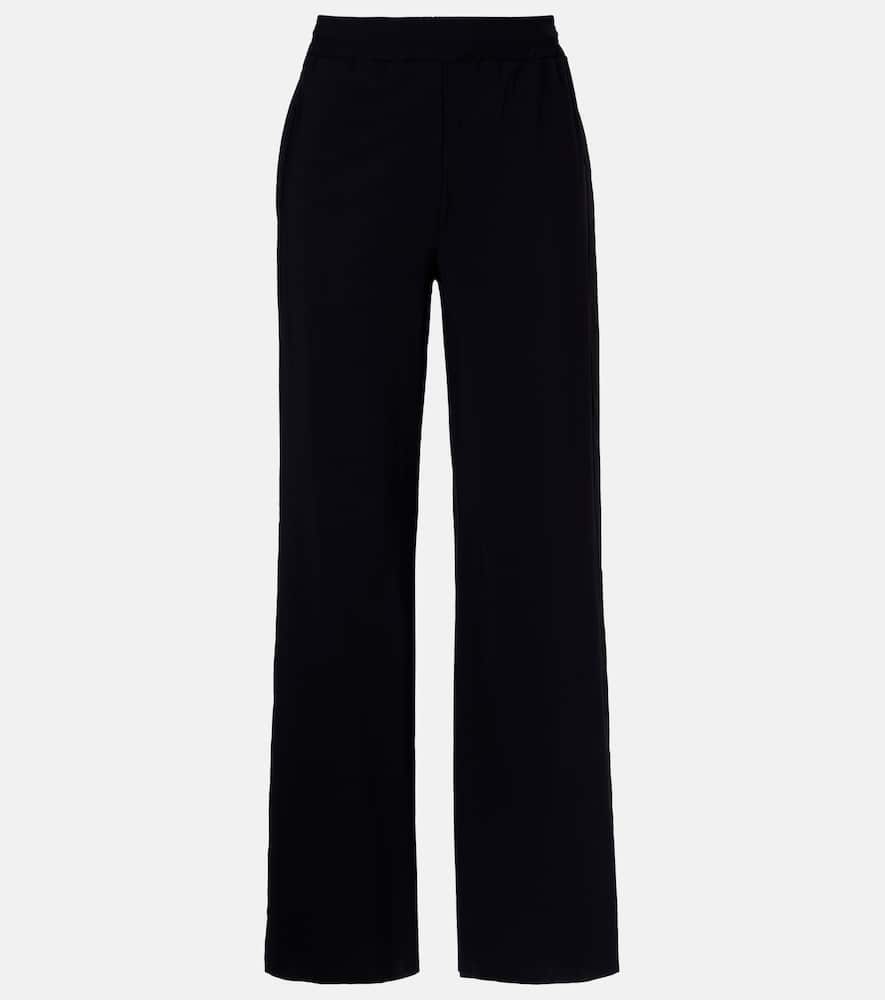 Dorothee Schumacher Modern Flow Wide-leg Pants In Black