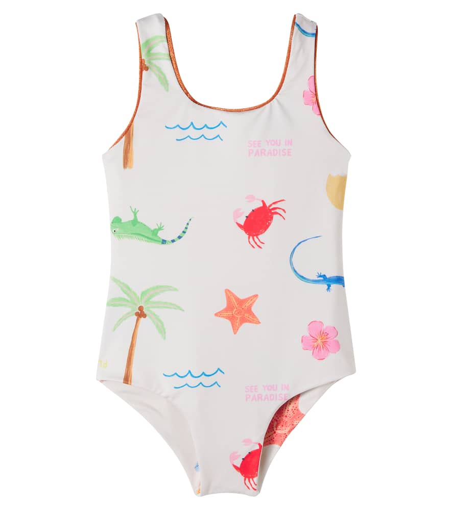 Bedruckter Badeanzug Sun & Moon