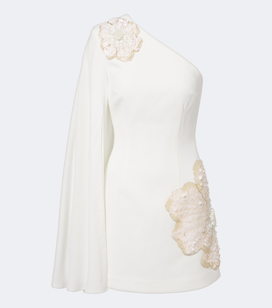 One-Shoulder Minikleid mit Pailletten