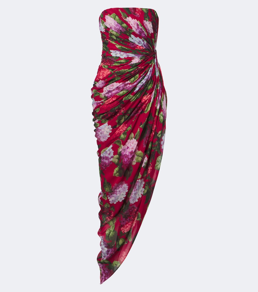 Bustierkleid aus Seidenchiffon