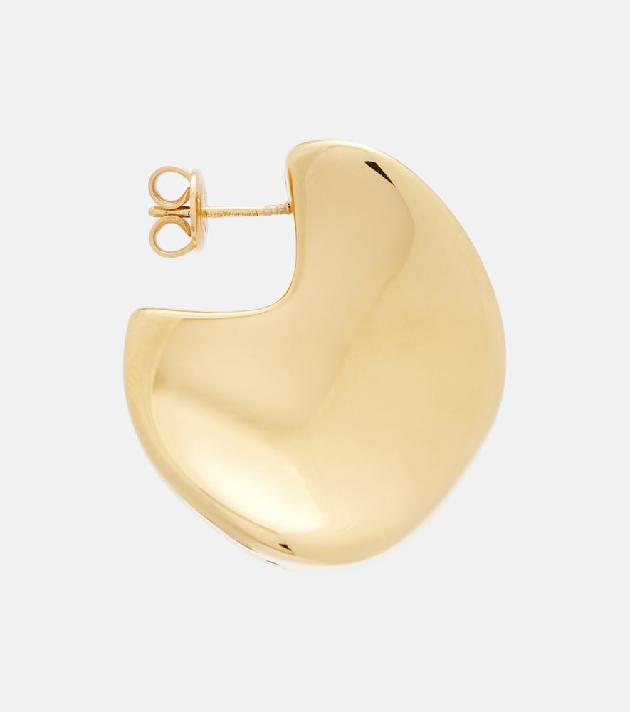 Medium Gold-Plated Sterling Silver Earrings