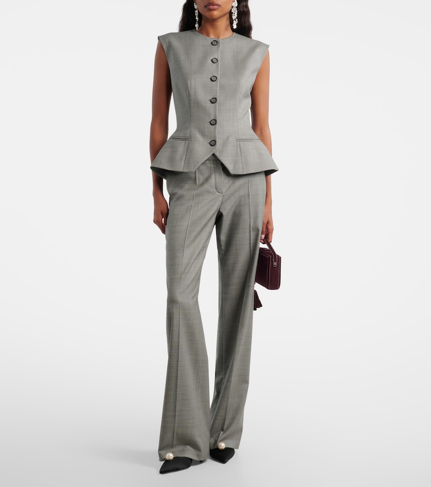Magda Butrym Wool straight pants