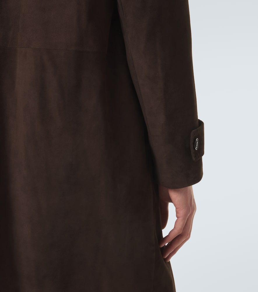  Kiton Kiton Mantel Aus Leder 