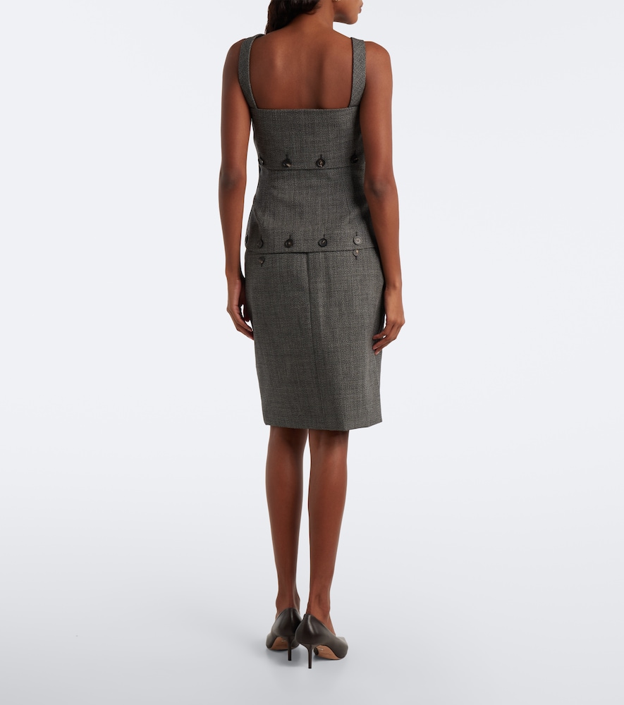 Paneled Virgin Midi