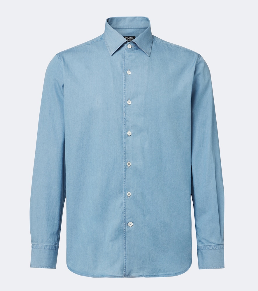 Hemd aus Denim