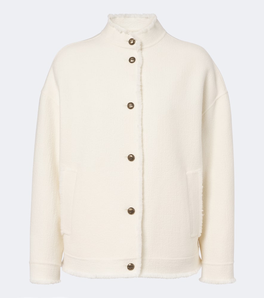 Jacke aus Schurwolle