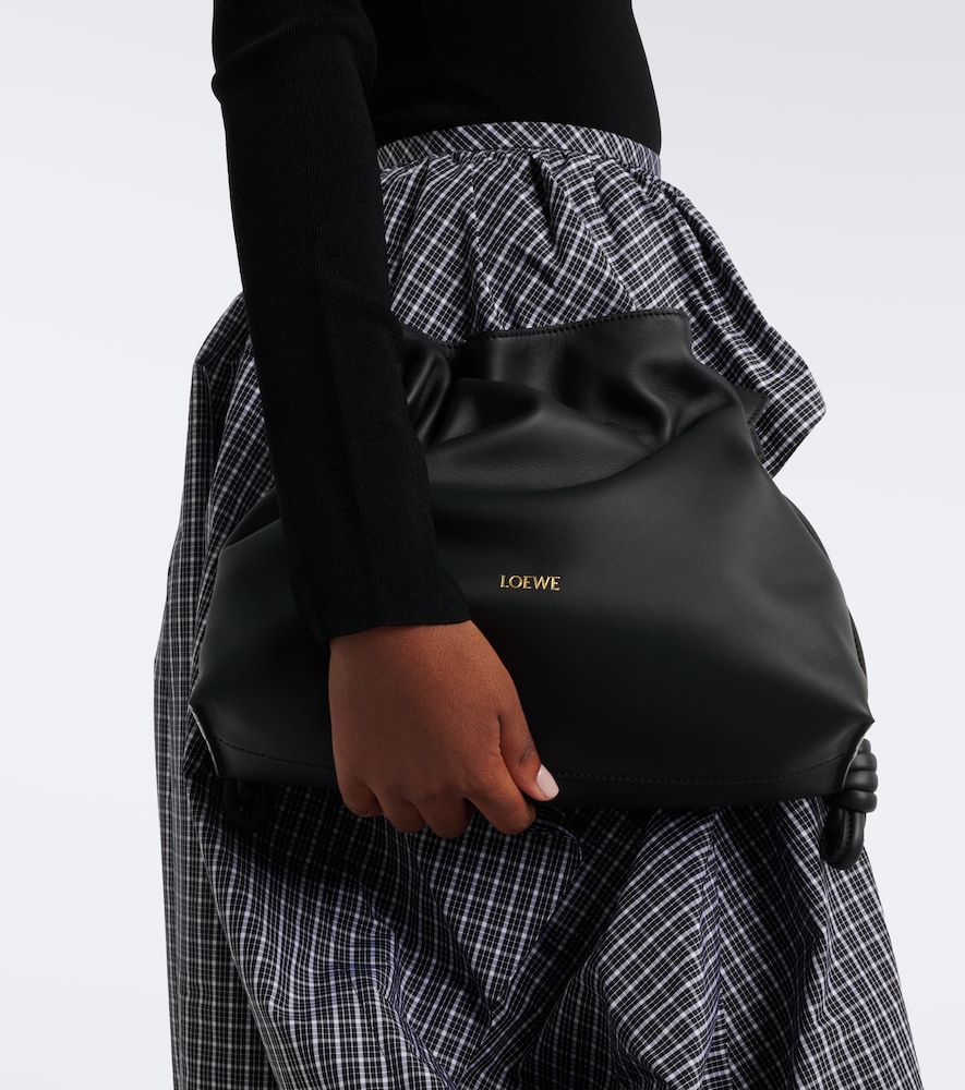 Flamenco Medium Leather Clutch