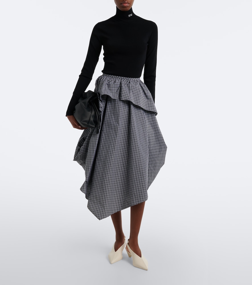 Flamenco Medium Leather Clutch
