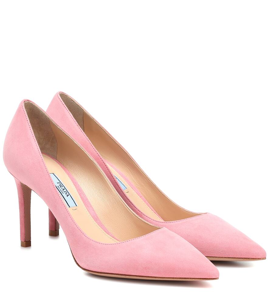 PRADA SUEDE PUMPS,P00435480