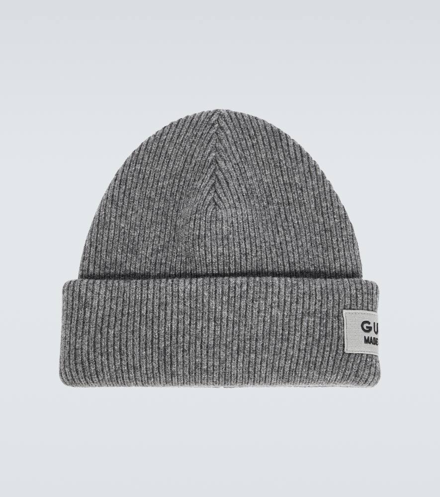 Gucci Beanie Aus Baumwolle In Grey