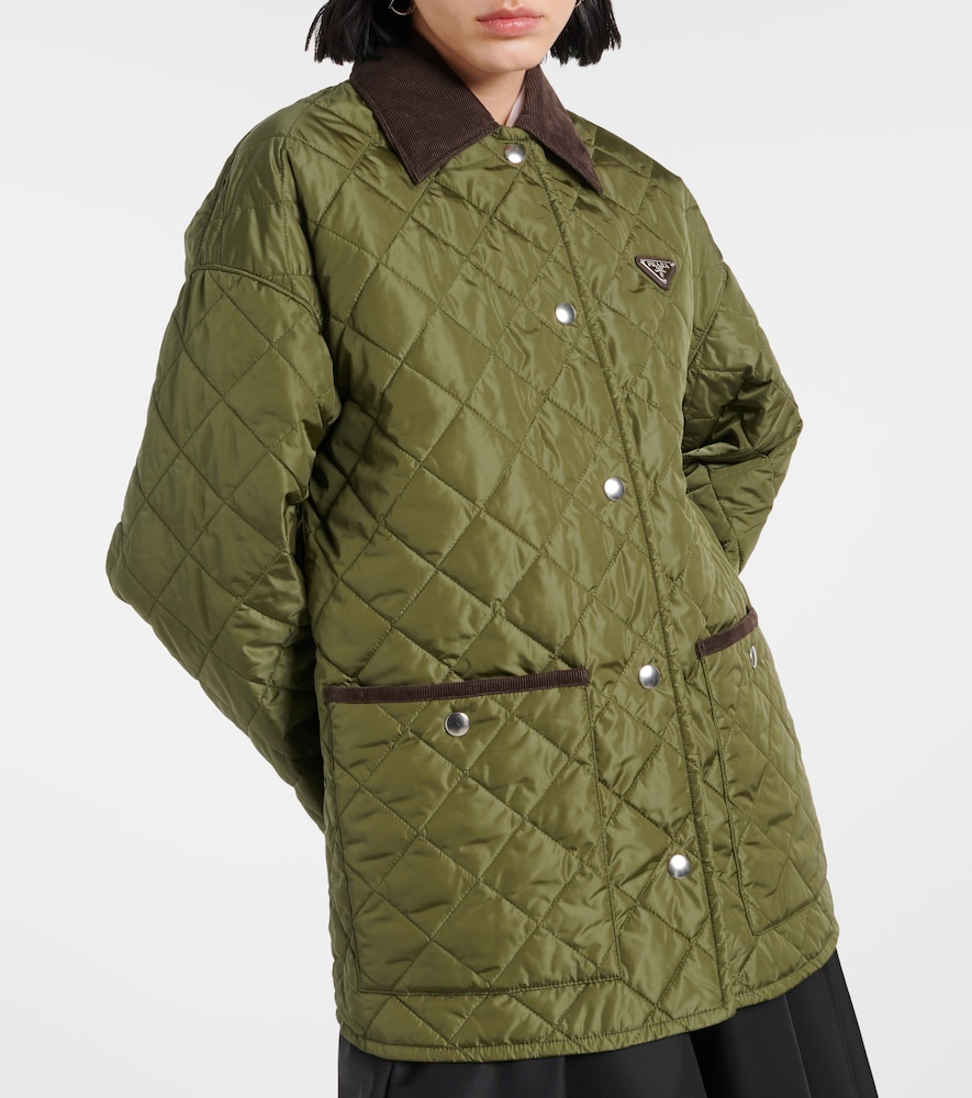  Prada Prada Steppjacke Aus Re-nylon 