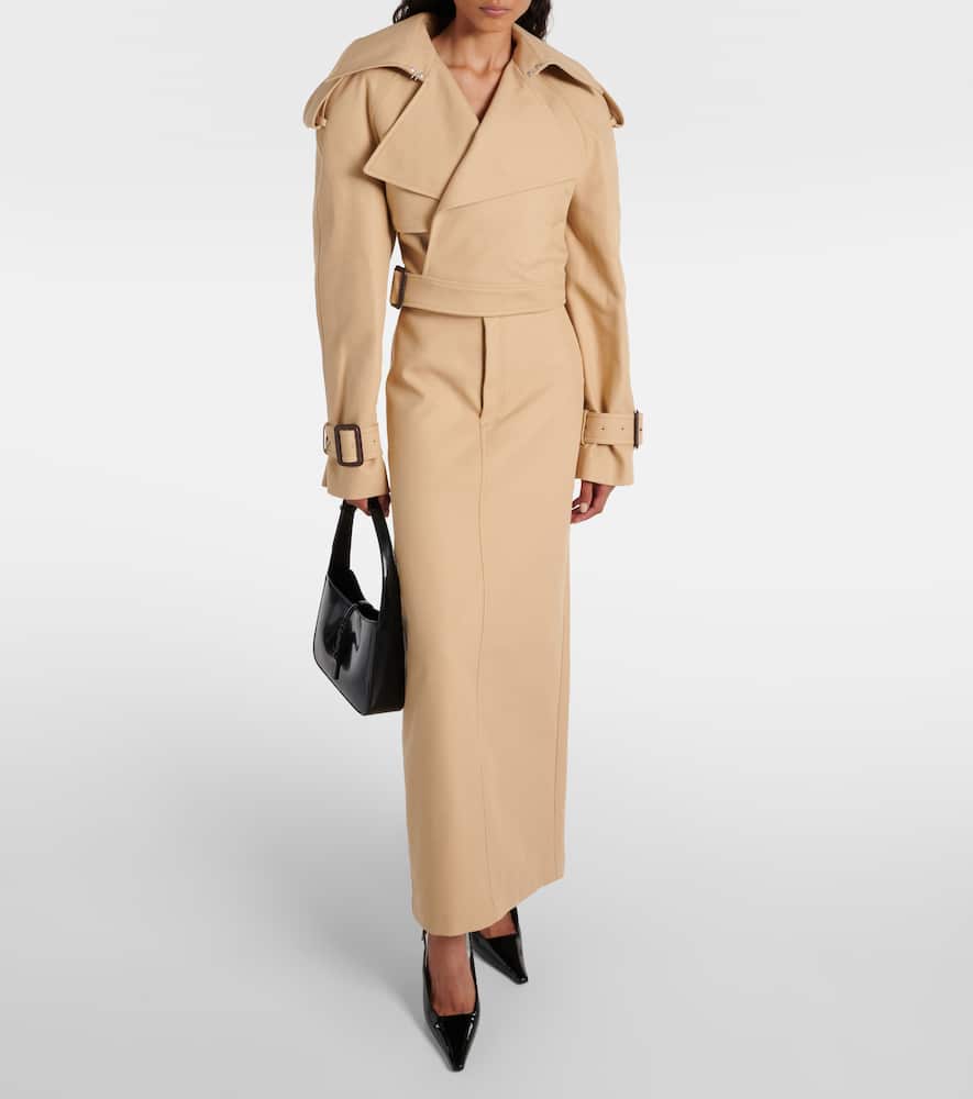 Wardrobe.nyc Wardrobe. Nyc Perfecto Trench Coat In Neutrals