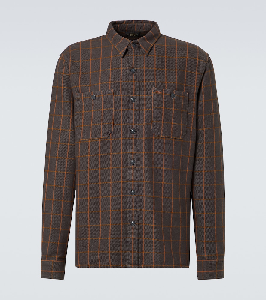 Checked cotton shirt