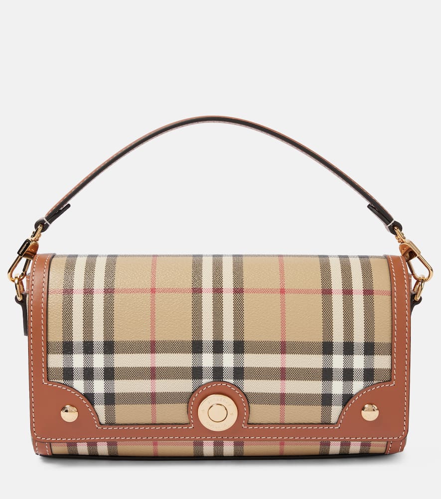Burberry Note Burberry Check Small shoulder bag