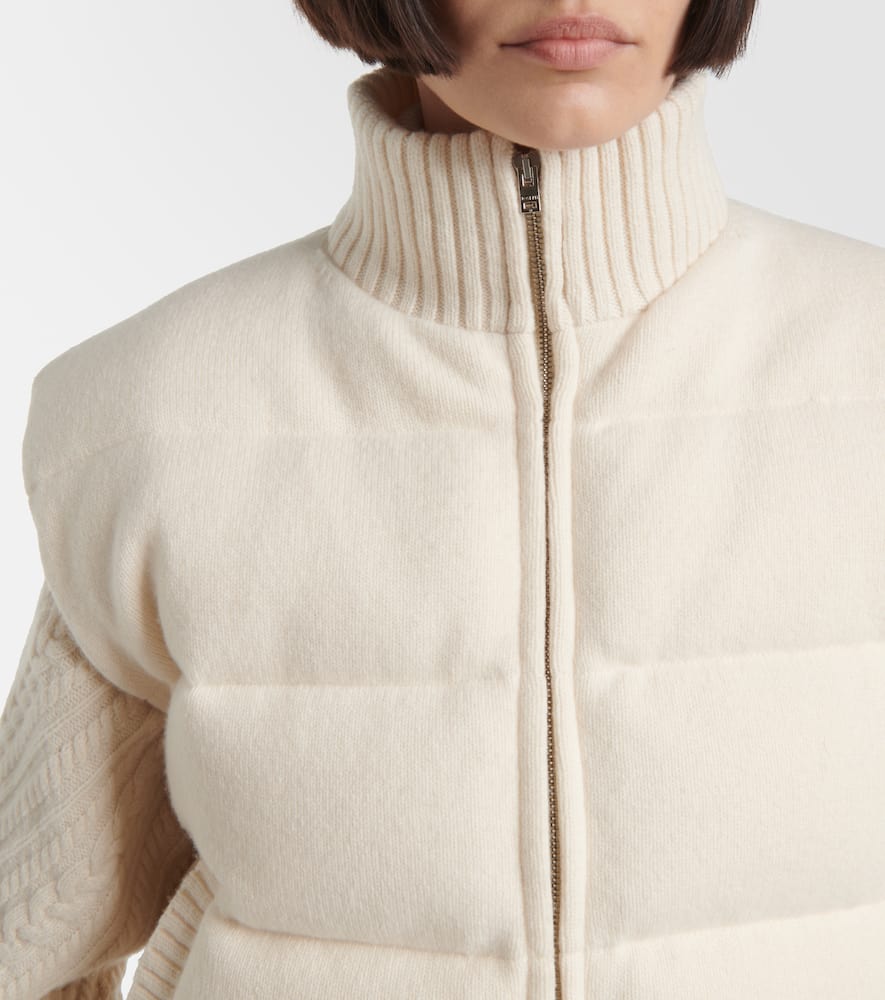 Joseph Puffer Vest In White