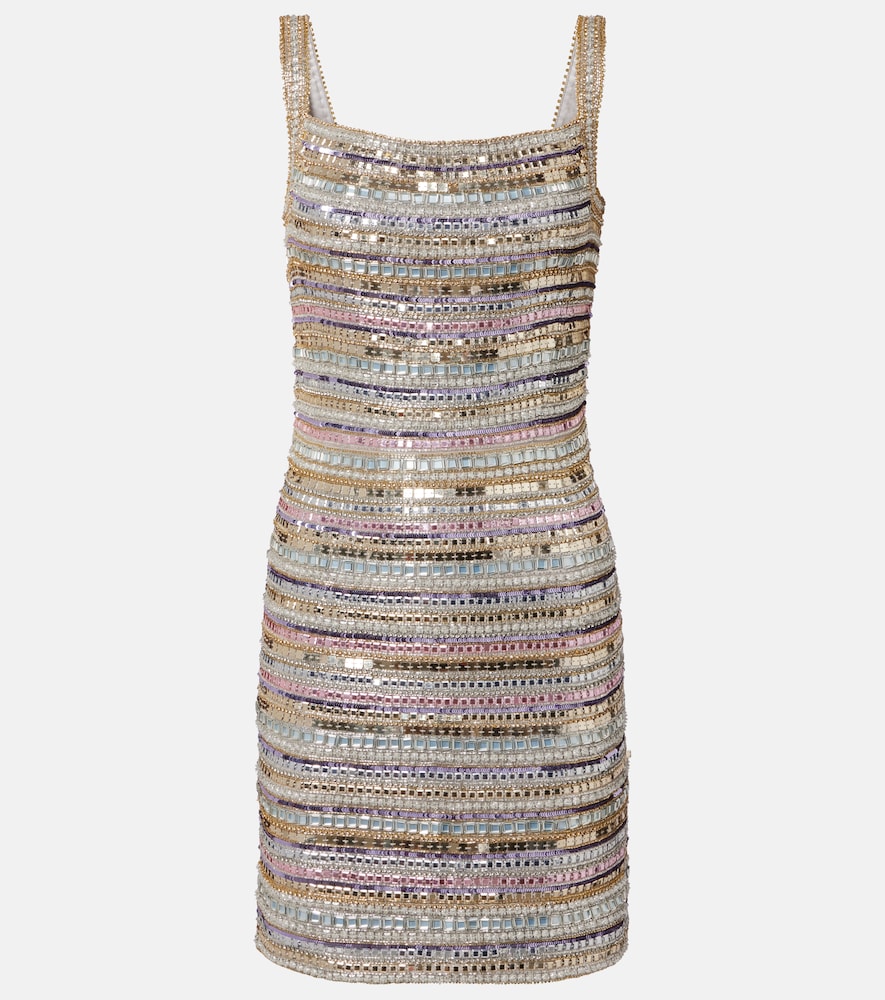 Jenny Packham Nancy embellished minidress - Women's Clothing
