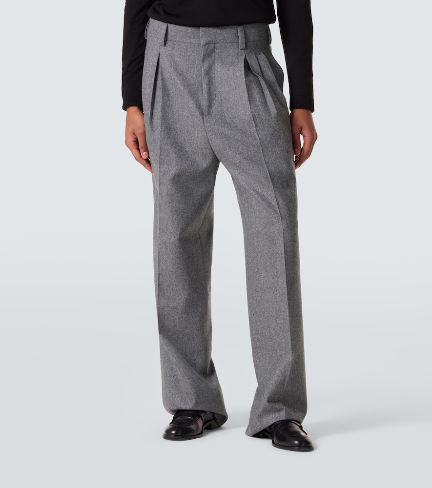  Zegna Zegna Wool Straight Pants 