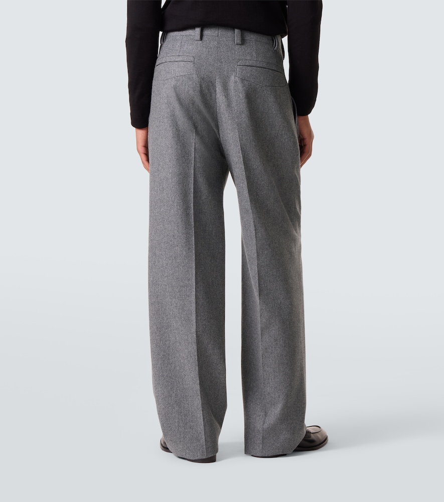  Zegna Zegna Wool Straight Pants 