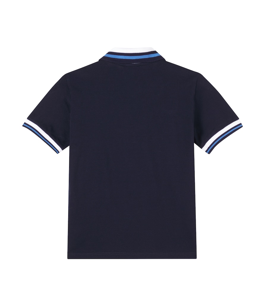  Dolce&gabbana Kids Dolce&gabbana Kids Polohemd Aus Baumwoll-piqué 