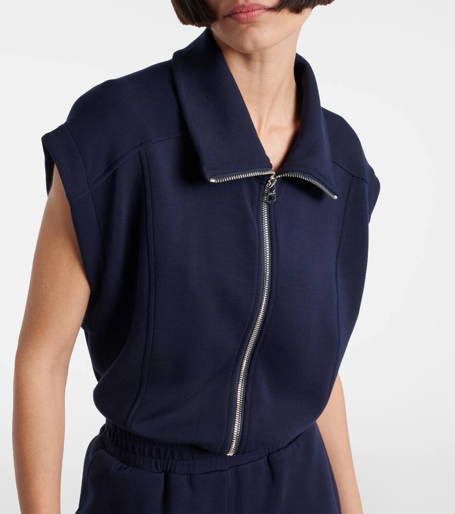 Varley Jumpsuit Monica Aus Jersey In Blue