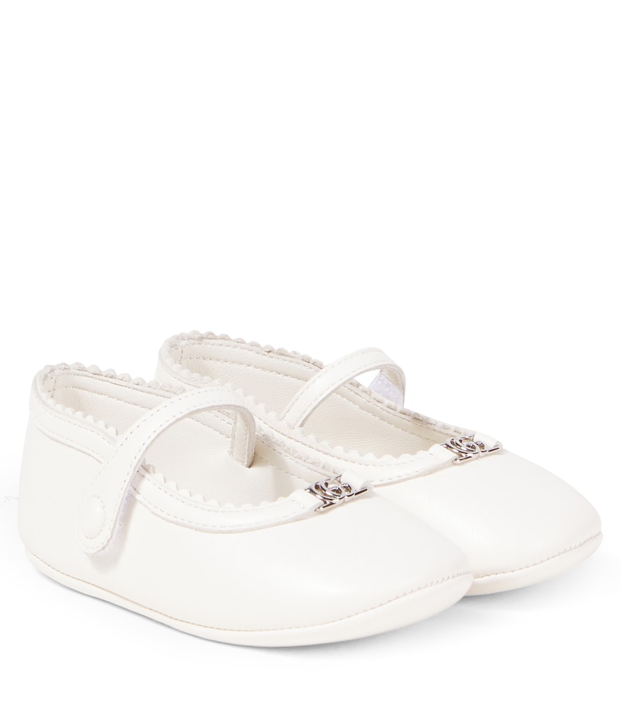 Gucci Kids Baby Double G leather Mary Jane flats | Thumbnail 7