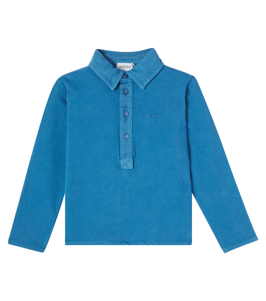 Cozmo Cali Logo Cotton-blend Polo Shirt