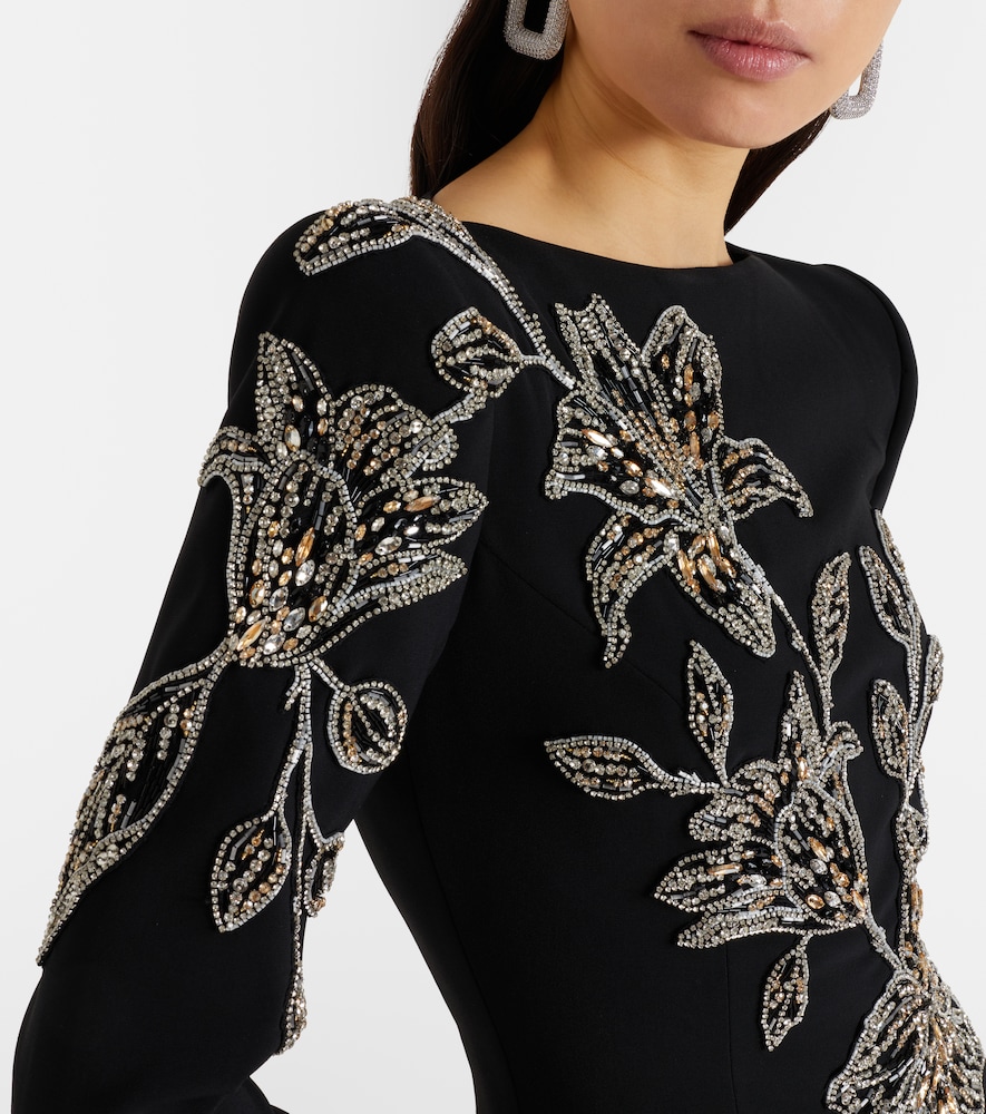  Jenny Packham Jenny Packham Verzierte Robe Slipper Orchid 