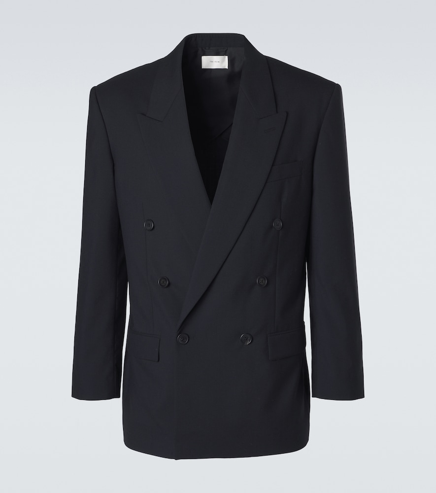 The Row Mazzy double-breasted wool blazer