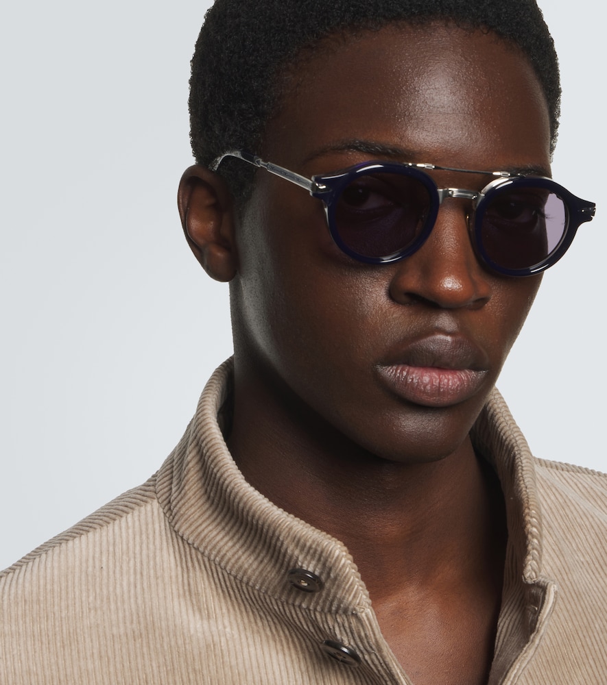  Jacques Marie Mage Jacques Marie Mage Runde Sonnenbrille Delage 