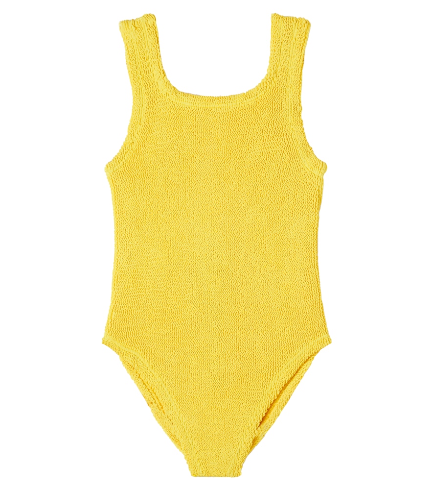 Hunza G Kids Yellow Classic Swimsuit - Mytheresa