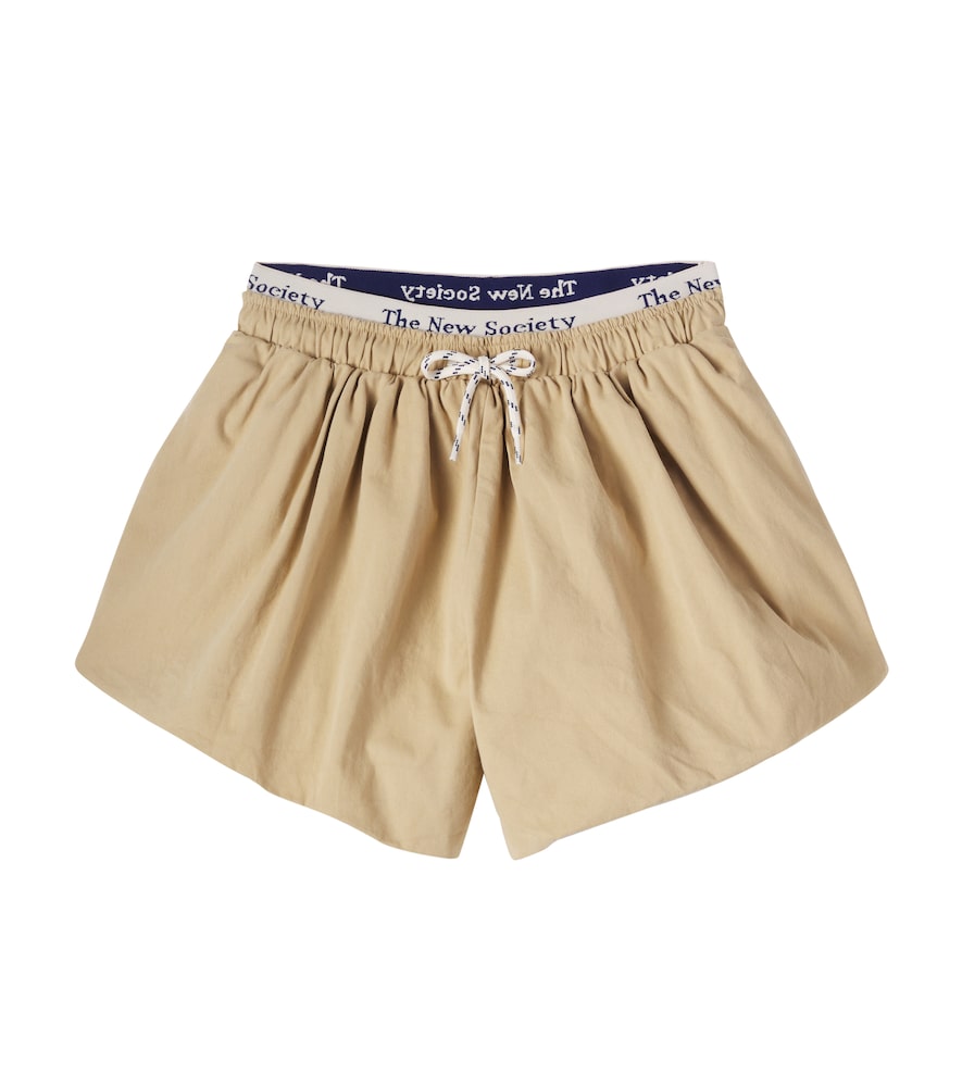 The New Society Beige Gorse Cotton Shorts Y Size 12 - Mytheresa