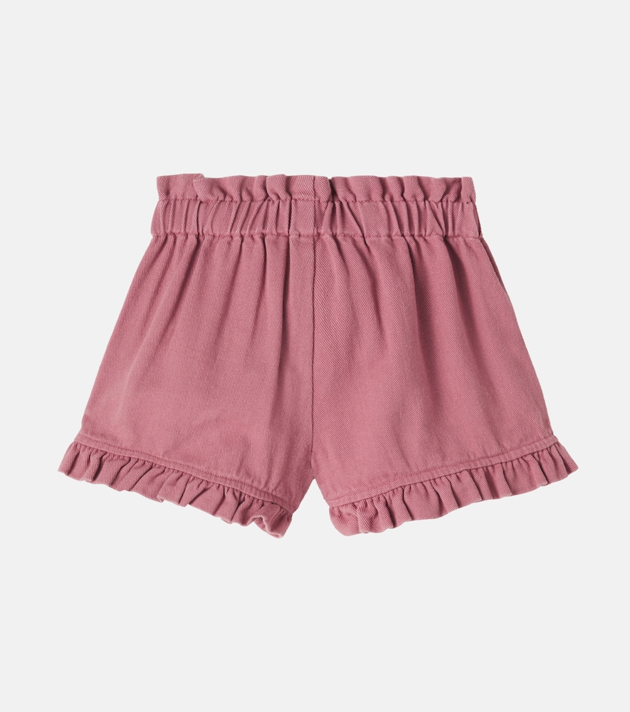  C'era Una Volta C'era Una Volta Simone Ruffled Denim Shorts 