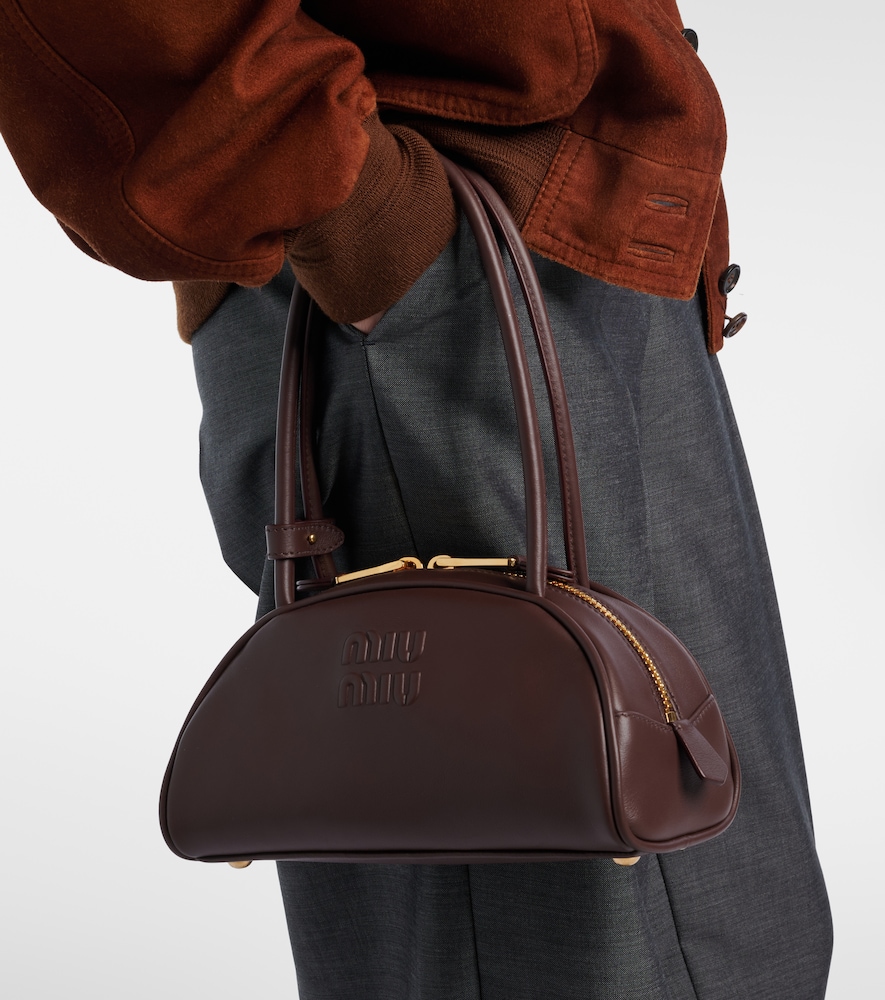  Miu Miu Miu Miu Schultertasche Beau Small Aus Leder 