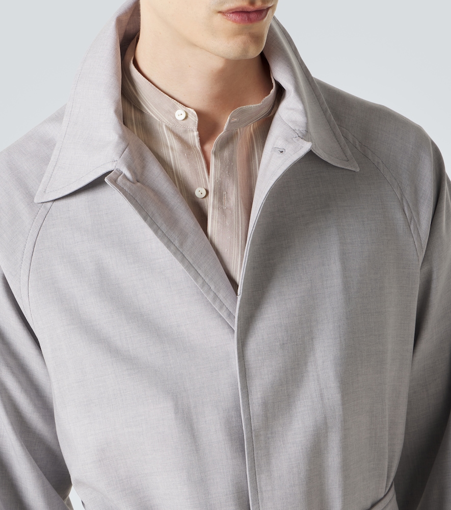  Stoffa Stã²ffa Belted Wool Coat 