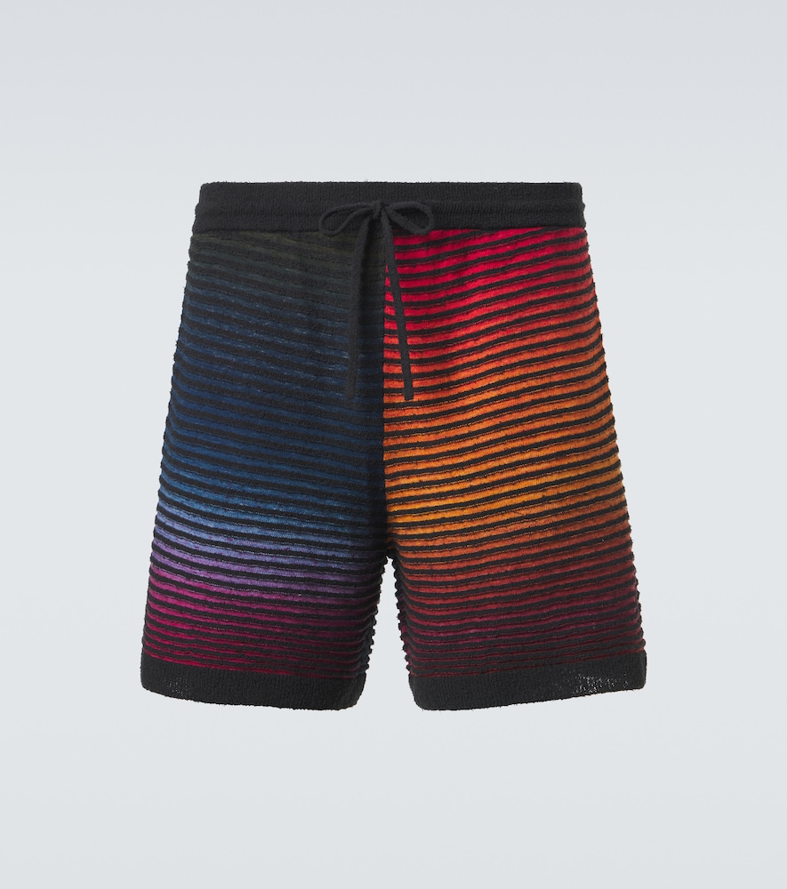 Loewe Paula's Ibiza Anagram cotton-blend shorts