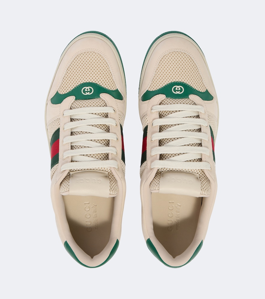  Gucci Gucci Sneakers Screener Mit Leder 