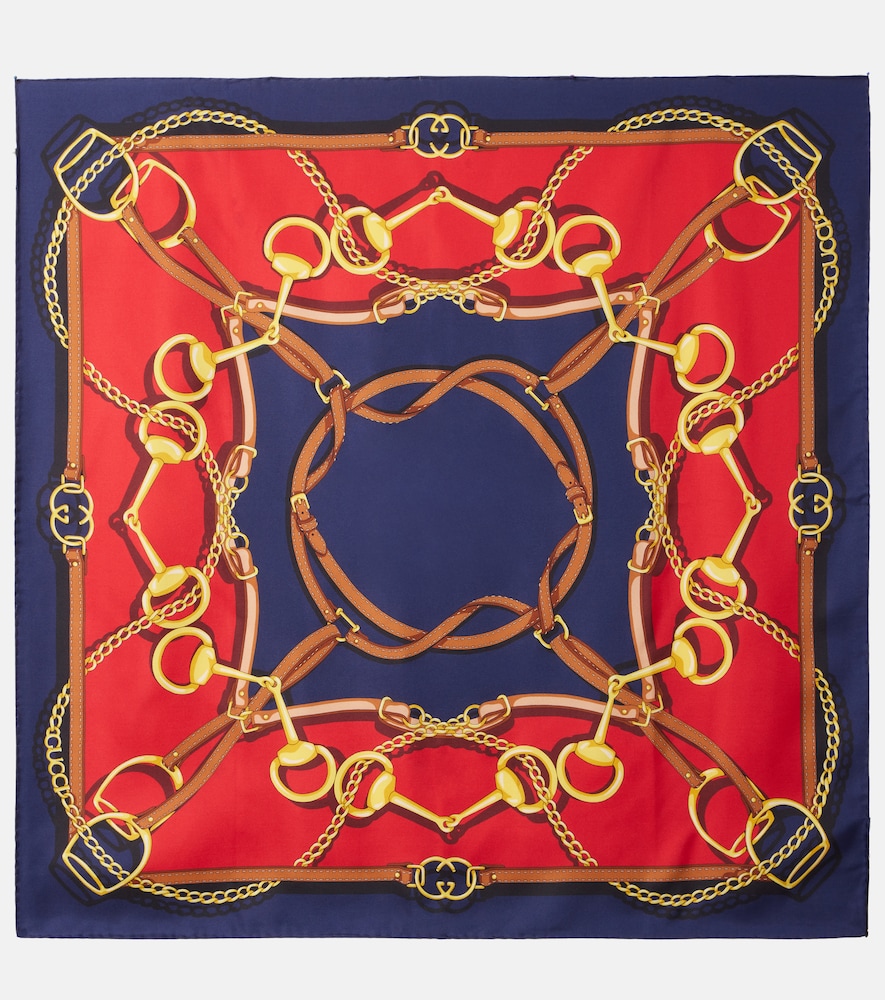 Wendbares Tuch aus Seiden-Twill