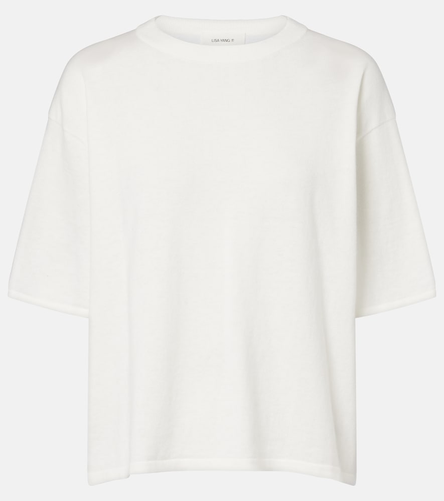 T-shirt Rubie in cotone e cashmere