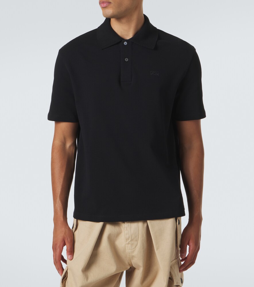 Double L Cotton Piqué Polo Shirt