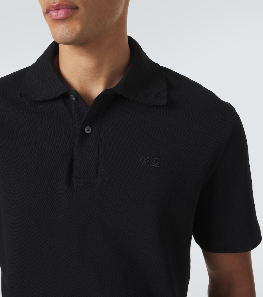 Double L Cotton Piqué Polo Shirt